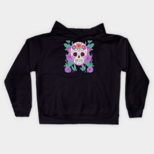 Purplish Skull Kids Hoodie